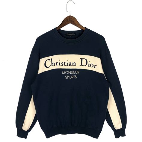 vintage dior sweatshirts|Dior sweatshirt vintage.